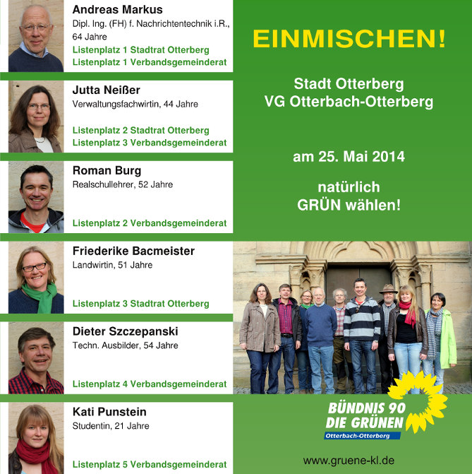 Kandidaten VG Otterbach-Otterberg