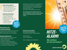 Hitzeflyer, Seite 1